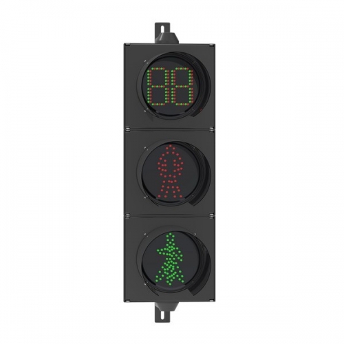 200塑壳人行横道计时信号灯